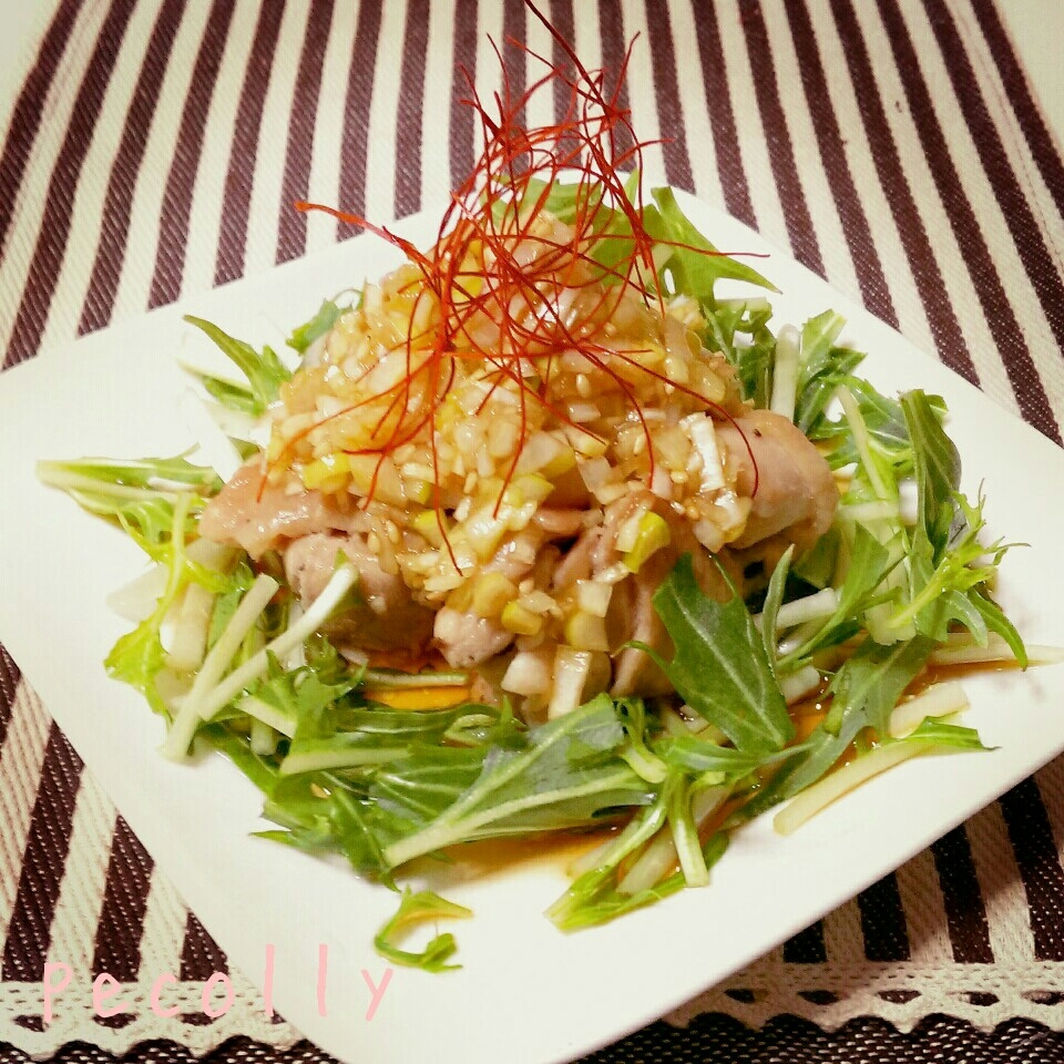 鶏もも肉でよだれ鶏風 レシピ・作り方